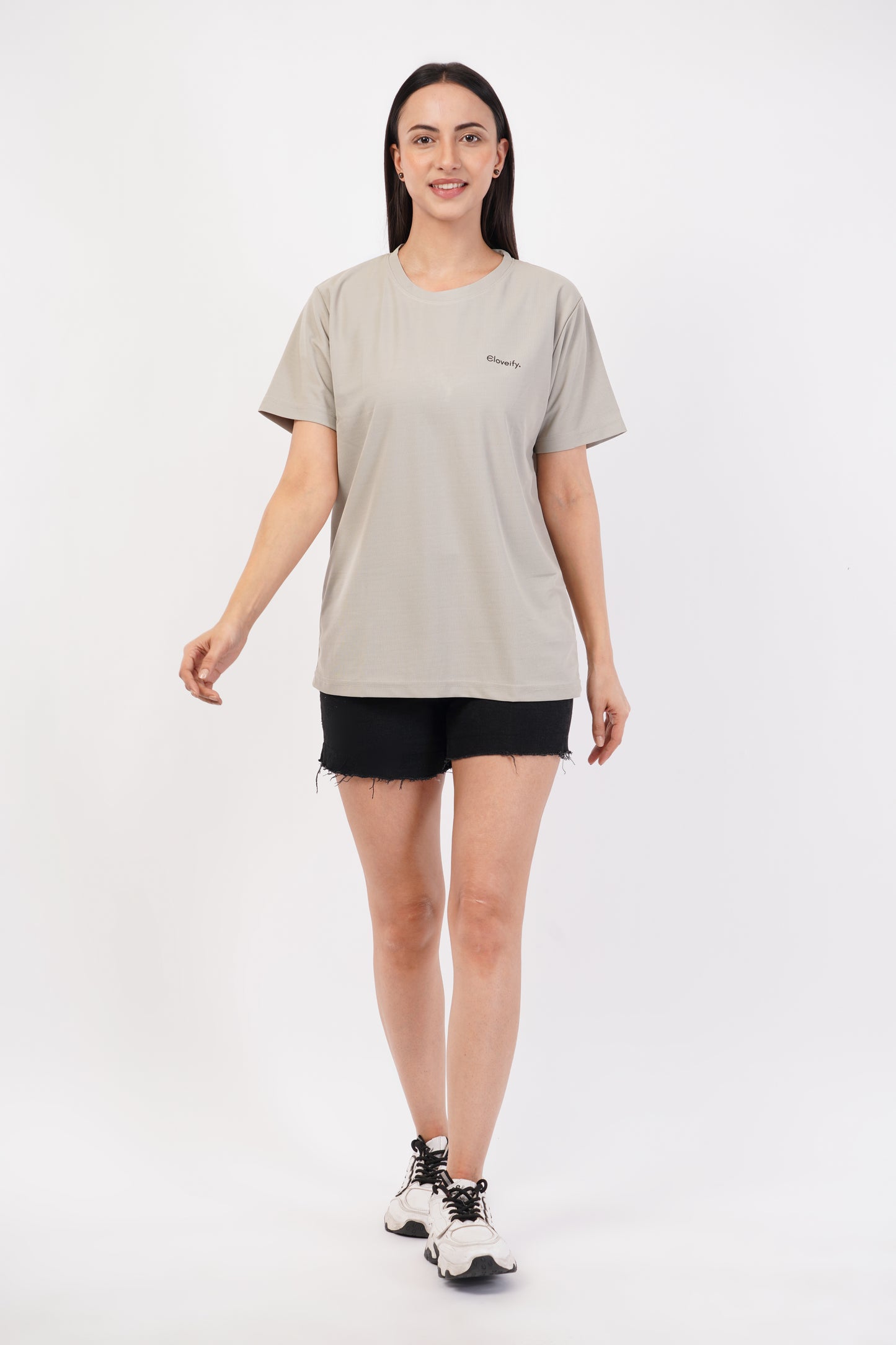 Unisex Grey Milange Gym T-Shirt