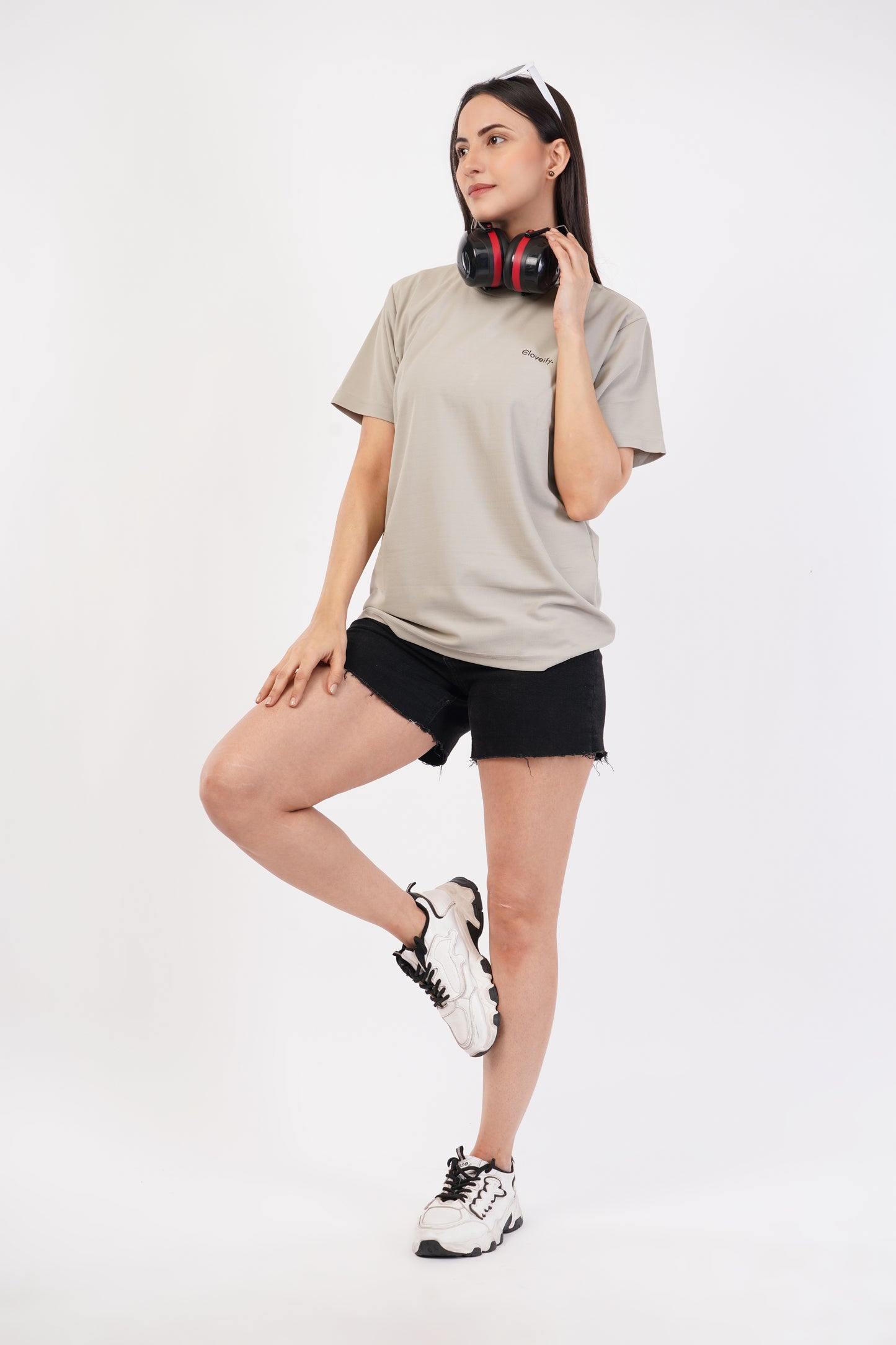 Unisex Grey Milange Gym T-Shirt