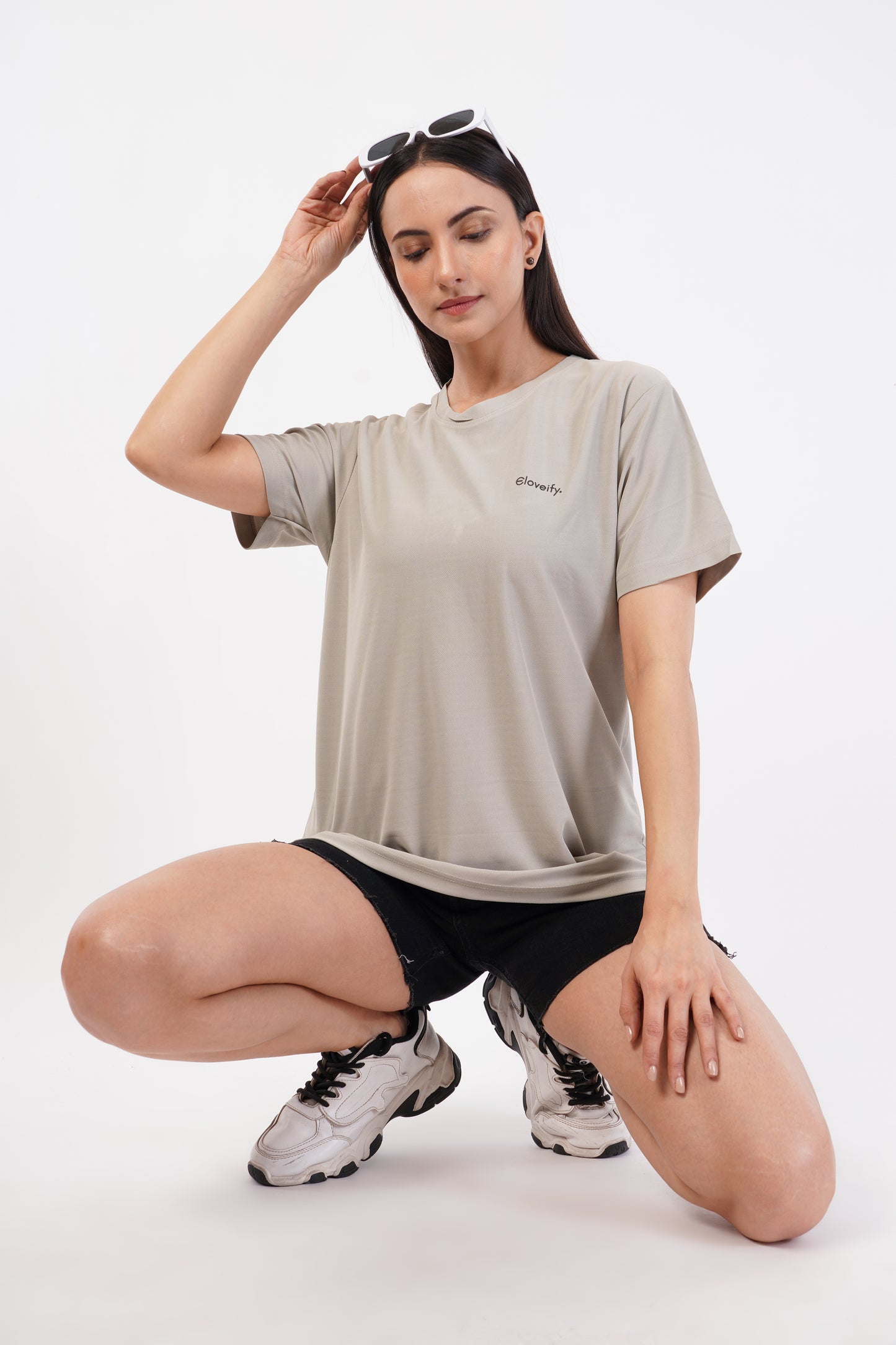 Unisex Grey Milange Gym T-Shirt