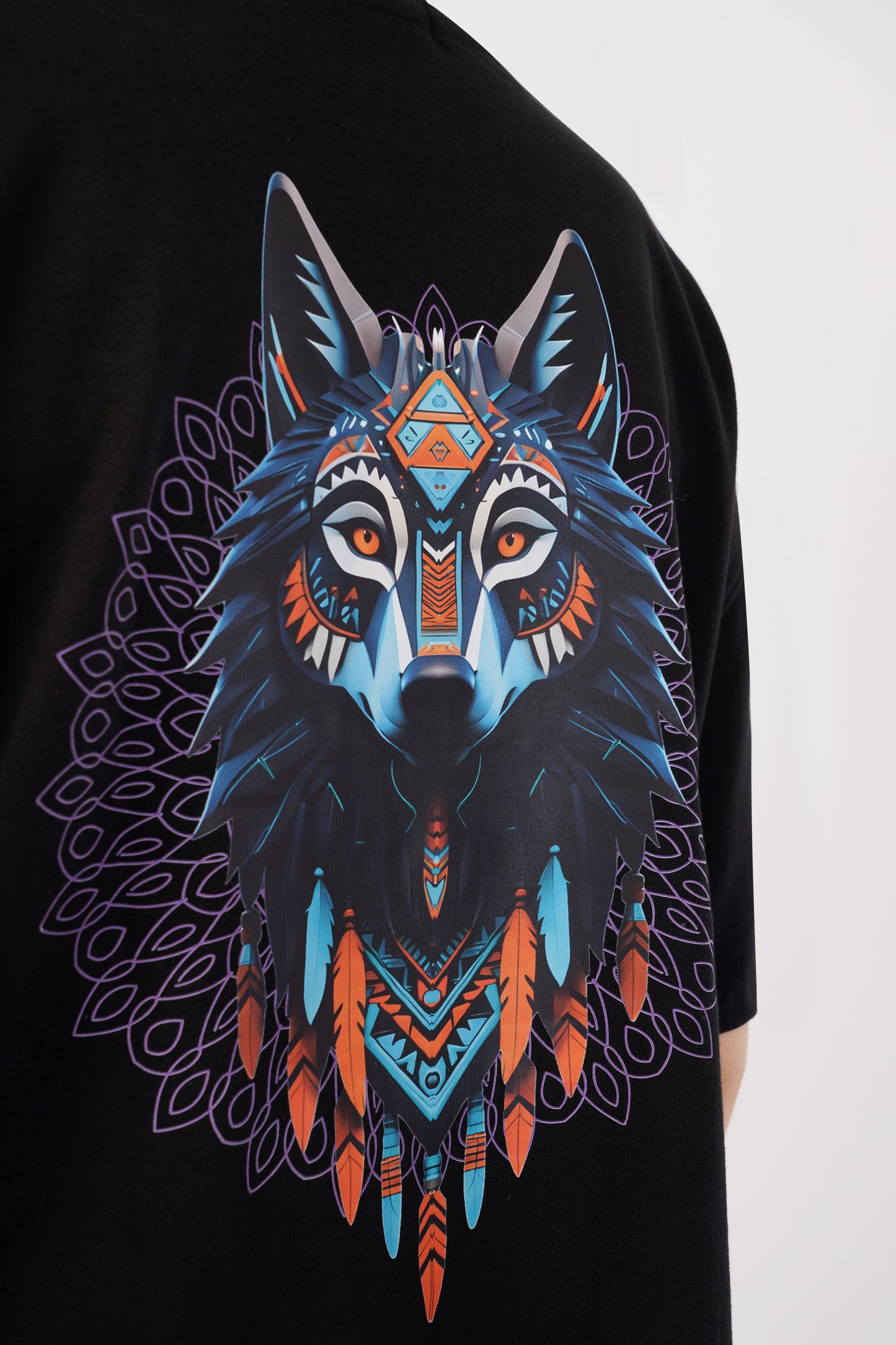 Unisex "Deadly" Black Oversized T-Shirt
