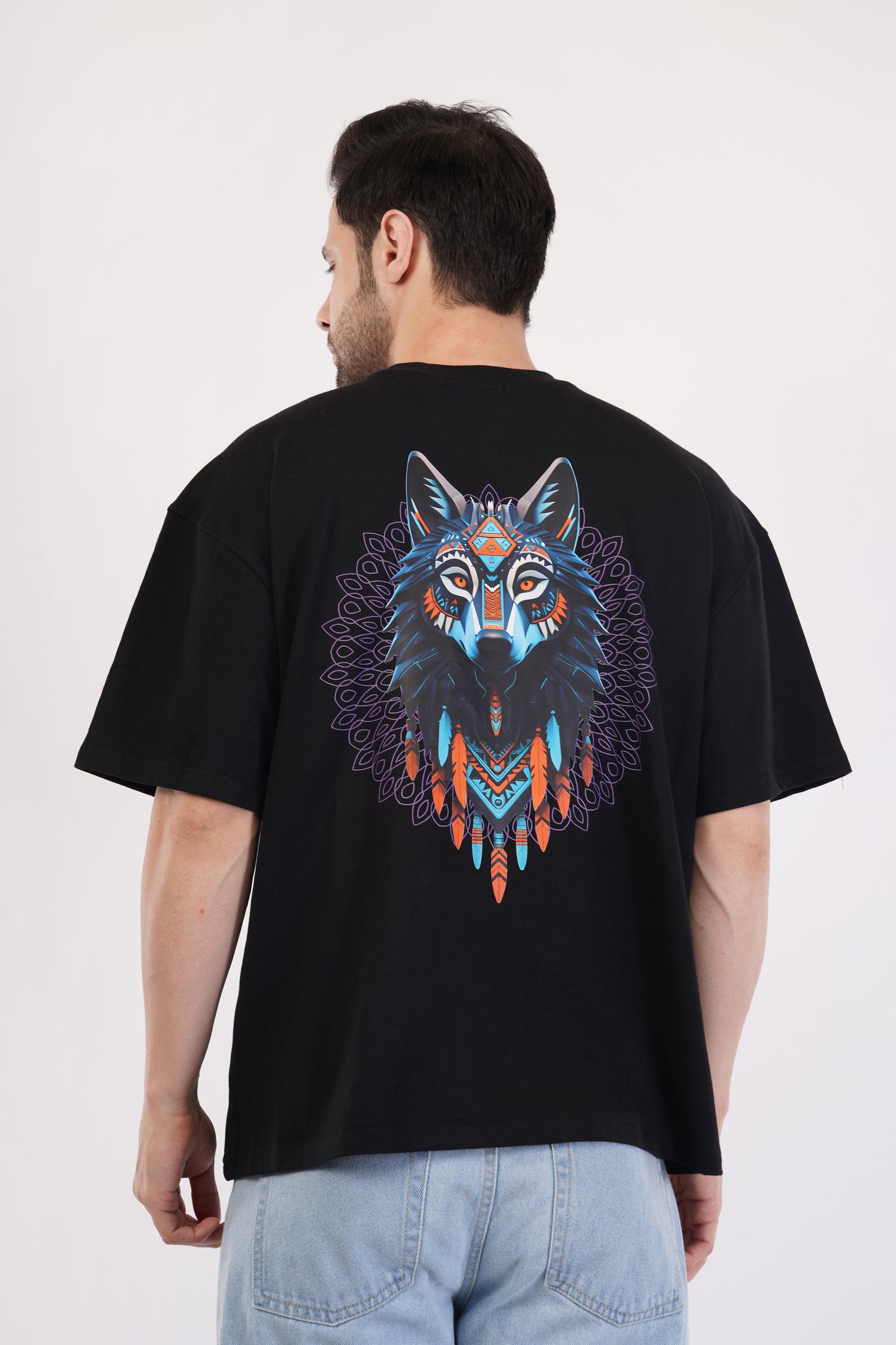 Unisex "Deadly" Black Oversized T-Shirt