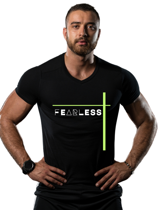 Gym T-Shirt "Fearless" - Men