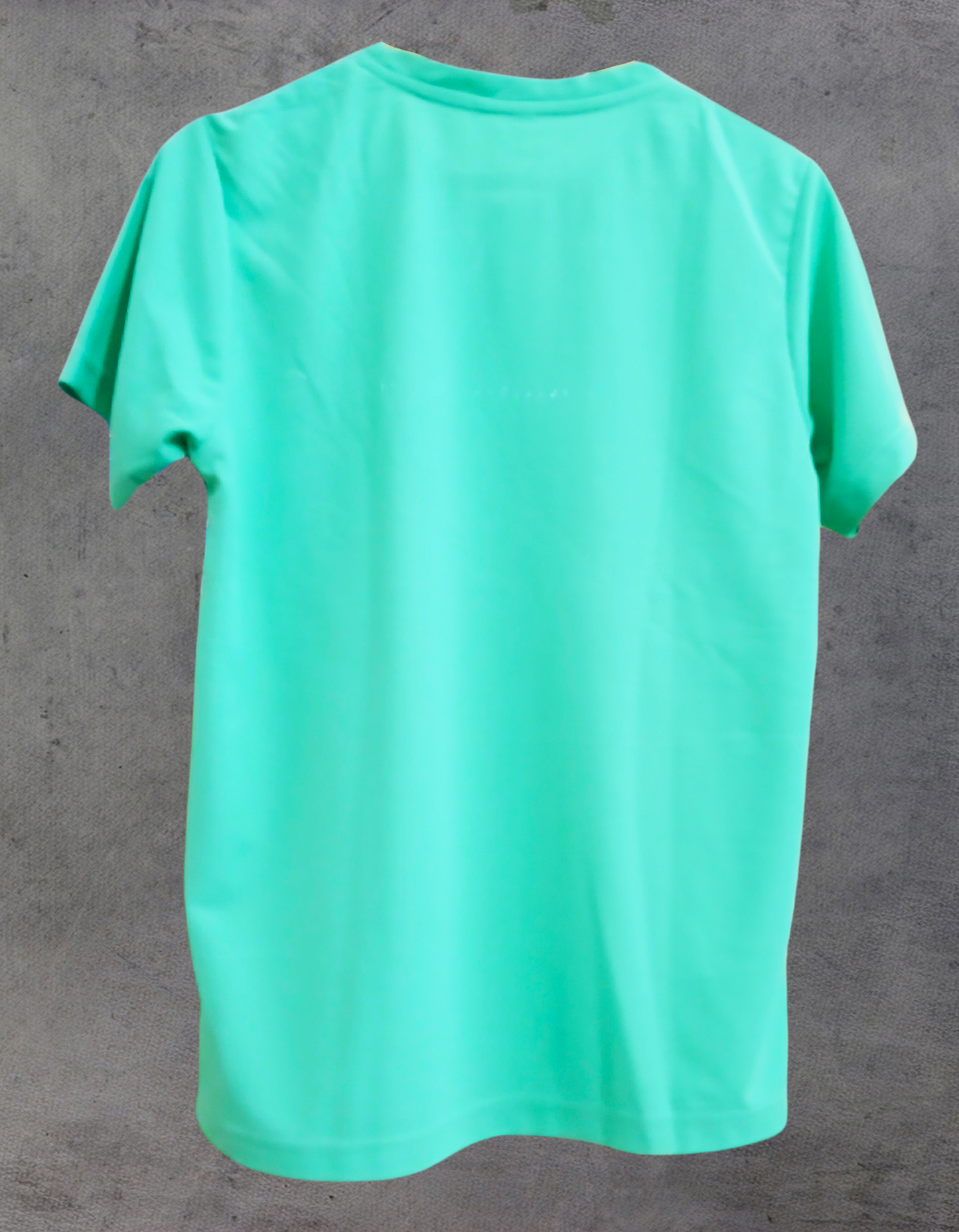 Unisex Sea Green Gym T-Shirt