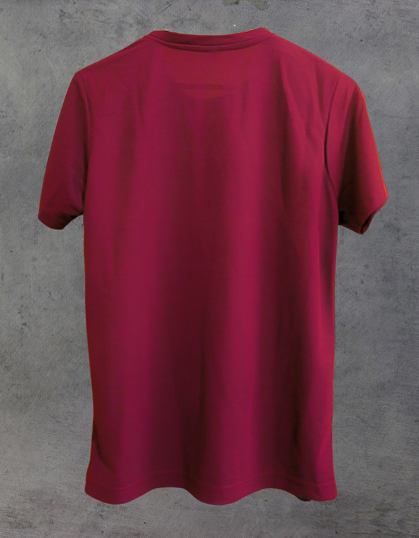 Unisex Maroon Gym T-Shirt