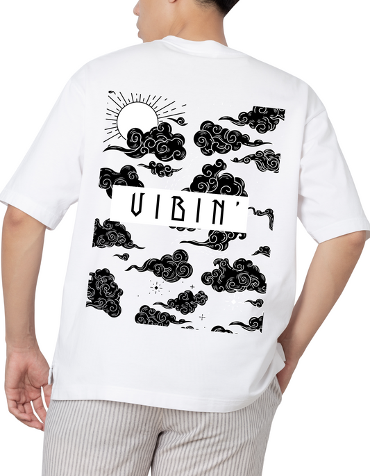 Oversized T-Shirt " VIBIN' " - Unisex