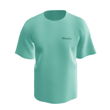 Unisex Sea Green Gym T-Shirt